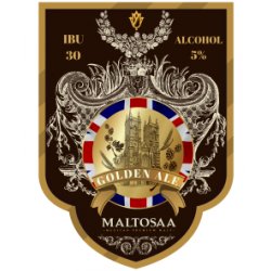 Ingredientes para Cerveza Golden Ale 19L - Maltosaa