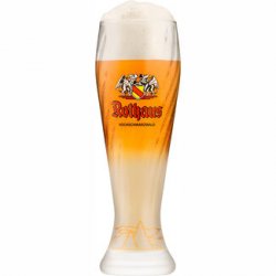 Rothaus Weizen Bierglas 30cl - Drankenhandel Leiden / Speciaalbierpakket.nl