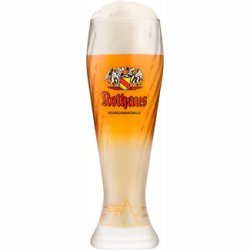 Rothaus Weizen Bierglas 50cl - Drankenhandel Leiden / Speciaalbierpakket.nl