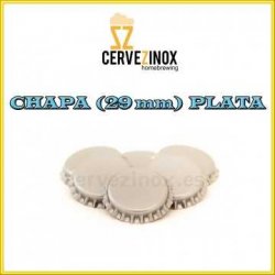 Chapa (29 mm) Plata - Cervezinox