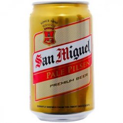 San Miguel Brewery San Miguel Pale Pilsen San Miguel Brewery San Miguel Pale Pilsen