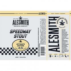 AleSmith Brewing Company Speedway Stout: Affogato Edition