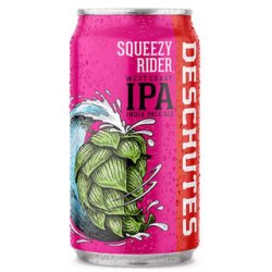 Deschutes Squeezy Rider West Coast IPA 355ml - The Beer Cellar