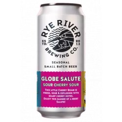 Rye River Brewing Company Globe Salute Sour Cherry Sour