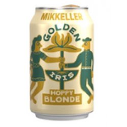 Mikkeller: Golden Iris Hoppy Blonde - puszka 330 ml - Piwne Mosty - Stu Mostow