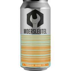 Moersleutel Craft Brewery Barcode: Turquoise Orange