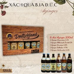 Hộp Quà Bia Ayinger Đức  Chai 500ml  Hộp 6 Chai - PHouse – Đồ Uống Cao Cấp