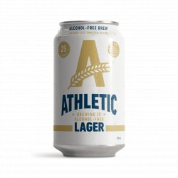 Athletic Brewing - Lager, 0.5% - The Drop Brighton