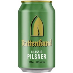 Hop Nation Rattenhund Classic Pilsner 355ml  Barrel & Batch - Barrel & Batch