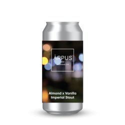 Alus Arpus IMPERIAL STOUT (Almond x Vanilla) (0,44 l skard.) - Gero Alaus Parduotuvė