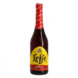 Leffe ruby une bière rouge Belge d'Abbaye - Olivier, vins et compagnie