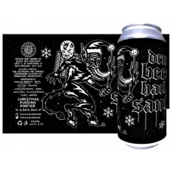 Black Iris Brewery - Drink Beer, Hail Santa - Christmas Pudding Porter - 6.66% - 440ML Can - MK Biergarten