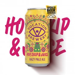 Vocation Hop, Skip & Juice  5.7% Hazy Pale Ale  440ml - Vocation