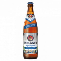 Paulaner Hefe Weissbier alkoholfrei 24 x 33 cl MW Flasche - Pepillo