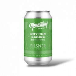 Momentum Brewery - PILS „Dry Run Series“ Non-Alcoholic Brew - 12oz - Proofnomore