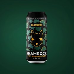 Mad Squirrel Shamrock - Nitro Irish Dry Stout - Mad Squirrel