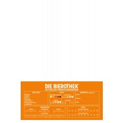 Die Bierothek® bierothek® verkostungsblock - Die Bierothek