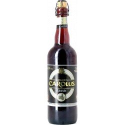 Bière CAROLUS CLASSIC Bière Brune Belge 75 cl - Calais Vins