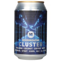 Nerdbrewing Cluster Dalgona Coconut Coffee Whip Imperial Stout