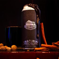 Battery Steele Brewing - Obscurum Imperial Milk Stout - The Beer Barrel