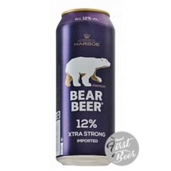 Bia Gấu Bear Beer Extra Strong 12% – Lon 500ml – Thùng 24 Lon - First Beer – Bia Nhập Khẩu Giá Sỉ
