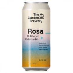 The Garden Rosa Unfiltered Keller Helles - Beers of Europe