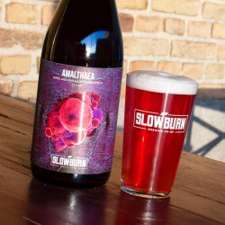 Slowburn Brewing Co-op Amalthaea ● BA Mixed Fermentation Sour with Garden Fruits - Slowburn Brewing Co-op