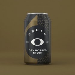 Brulo, Dry Hopped Stout, Alcohol Free Stout, 0.0%, 330ml - The Epicurean