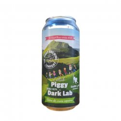 Piggy X Dark Lab  DARK LAB  8°  Imperial IPA  DIPA  TIPA - La Plante Du Loup