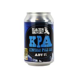 Blacks Brewery KPA Blik - Drankenhandel Leiden / Speciaalbierpakket.nl