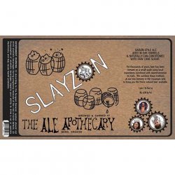 The Ale Apothecary Slayzon Saison