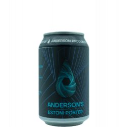 Anderson's Estoni Porter - J&B Craft Drinks