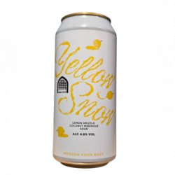 Vault City Brewing Yellow Snow, Lemon Drizzle Coconut Meringue Sour