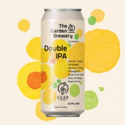 The Garden Double IPA  Clef Collab - The Garden Brewery