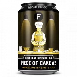 Frontaal Brewing Piece Of Cake #2 Imperial Pastry Stout 11,5% 330ml - Drink Station