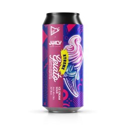 Funky Fluid Gelato XTREME: Raspberry Strawberry Bilberry & Maple Syrup (collab Juicy) 500ml - Funky Fluid