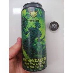 Monsters Oathbreakers 5% 0,5l - Pivní lednice