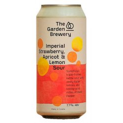 The Garden Imperial Strawberry, Apricot and Lemon Sour 440ml - Beers of Europe