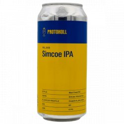 Protokoll Brewery – Simcoe IPA – PB_008 - Rebel Beer Cans