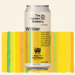 The Garden Witbier  Malty National Collab - The Garden Brewery