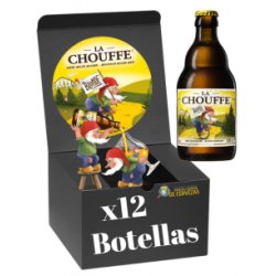 CHOUFFE - LA CHOUFFE BLONDE - Belgian Blond 12x33cl - Buscador de Cervezas - Brewhouse