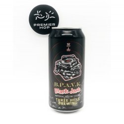 Three Hills Brewing B.P.A.V.K. Black Jack   Imperial Pastry Stout  8.4% - Premier Hop