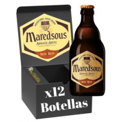 MAREDSOUS - BRUIN - Belgian Dubbel 12x33cl - Buscador de Cervezas - Brewhouse