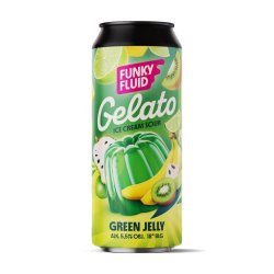 Funky Fluid Gelato: Green Jelly 500ml - Funky Fluid