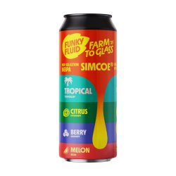 Funky Fluid Farm To Glass: Simcoe 500ml - Funky Fluid