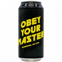 Brouwerij Bliksem – Obey Your Master - Rebel Beer Cans