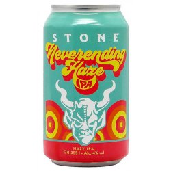 Stone Brewing Co Neverending Haze IPA Can - Beers of Europe