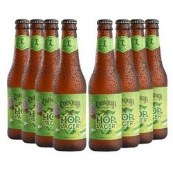 Pack 8 s Louvada Hop Lager Sem Glúten 355ml - CervejaBox