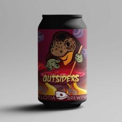 Galotia OUTSIDERS  Red Berries Imperial Sour Porter  (330ml) - Galotia Brewing