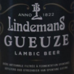 Lindemans Gueuze - Bierlager